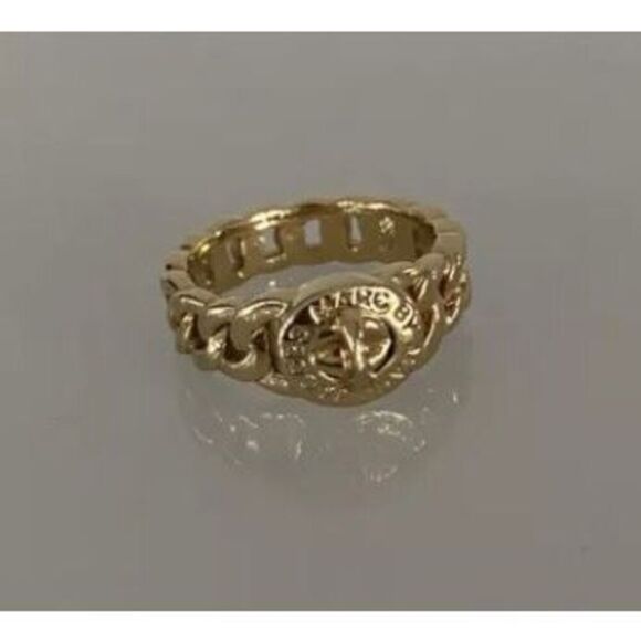 MARC by MARC JACOBS - NWT “Katie” Turnlock Chain Fashion Ring. Sz S-M (5-6) - Picture 11 of 16